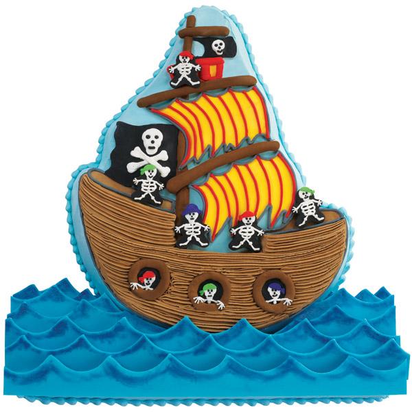 แม่พิมพ์เค้กเรือโจรสลัด (Pirate ship cake mold) จำหน่าย